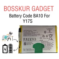 BATTERY BATERI COMPATIBLE FOR VIVO Y17S BATTERY BA10 5000mAh PREMIUM QUALITY