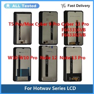 สำหรับ Hotwav Cyber13 Pro W10 Pro Digitizer สัมผัสหน้าจอ LCD จอแอลซีดี Huawei Hotwav T5 Pro Note 12