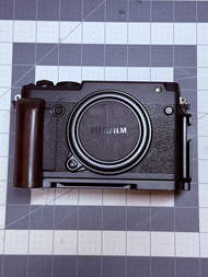 Fujifilm Camera GFX 50R with Wooden Grip and Cage