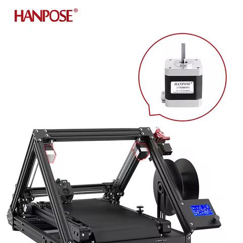 17HS8401 4-Lead Nema 17 12V Stepper Motor 52N.CM 48MM 1.8A 42 Motor For 3D Printer Stepper Motor Nem