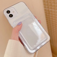 Soft Phone Case With Card Holder For Samsung Galaxy S24 Note 20 10 Ultra S21 FE S20 S23 S22 Plus S10 S9 A72 A52 A32 A12 A54 A34 A14 A31 A23 A15 A25 A35 A55 A05S A03 A51 A71 A13