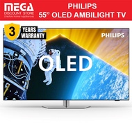PHILIPS 55OLED809/98 55" 4K OLED GOOGLE AMBILIGHT TV + FREE WALLMOUNT