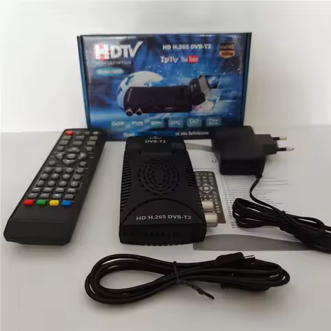 Spain Poland DVB-T2 H.265 SCART Digital TV Receiver Terrestrial TDT HD 1080P TV Decoder STB DVB-T3 T
