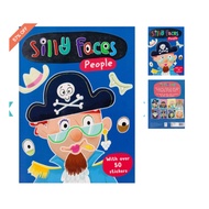 Silly Faces Sticker Book People/ Silly Faces: Animals (Bookoli)