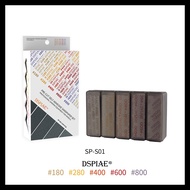 DSPIAE SANDPAPER SET SP-S01 SP-S02 /  Dspiae Pre-cut Self Adhesive Sandpaper Set  100pcs / Hobby Too