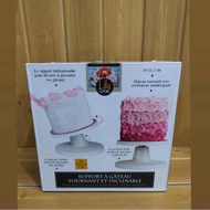 Tilting Turntable Cake Decorating Turntable/