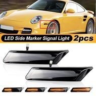 2pcs Dynamic LED Side Marker Turn Signal Light For Porsche 997 911 Targa Carrera 4/S/4S/GTS GT2 GT3 