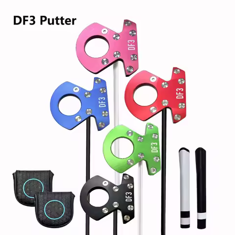 Golf Putter DF3 Zero Torque Putter With Steel Shaft 33 34 35 Inch Golf Club with Head Cover DF3 Bala