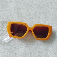 Orange Casual Funky Cat Eye Sunglasses