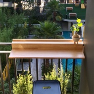 บาร์ระเบียงพับได้ ขนาด 90x30 ซม. 60x30 ซม. Balcony Bar โต๊ะแขวนระเบียง พับได้