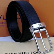 LV2222 New Style Pin Buckle Cowhide Men's Belt Women