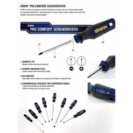 🔥(Clearance stock) Irwin Pro Comfort Screwdriver Slotted (-) / With Magnet
