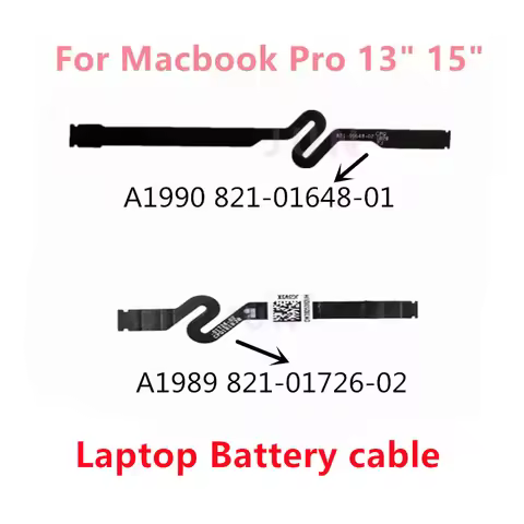 Replacement New Battery connect Flex cable for Macbook Pro 13 inch 15 inch A1989 A1990 821-01648-01 