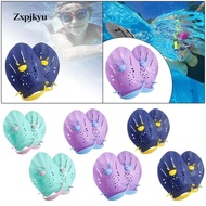 Zxpjkyu Swimming Hand Paddles Pool Exercise Equipment Aquatic Fitness Portable Genera