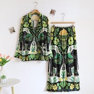 ชุดนอน Muslin Pajamas Silk Satin (P5054 P5055 P5056 P5057 P5058 P5059 P5064)