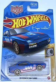 Hot Wheels - '89 Porsche 944 Turbo - Magnus Walker - HW Turbo 2/5 - Blue/Red