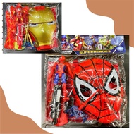 Superhero bundle set outfit equipment toys for kid