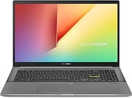 ASUS VivoBook S15 S533 Thin and Light Laptop, 15.6” FHD Display, Intel Core i5-1135G7 CPU, 8GB DDR4 RAM, 512GB PCIe SSD, Wi-Fi 6, Windows 11 Home, AI Noise-Cancellation, Indie Black, S533EA-DH51