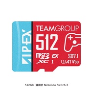 Teamgroup Ultra-High Speed Memory Card 512G 1T Switch2 Dedicated APEX SD7.1 Express
