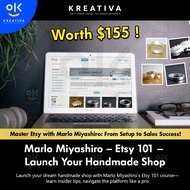 Video Course - Marlo Miyashiro – Etsy 101 – Launch Your Handmade Shop | Learn Etsy Course