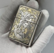 zippo 打火機貔貅招財進寶（有內膽 + 原盒）