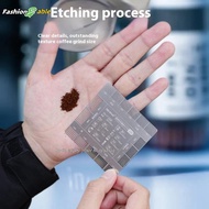 FAMY Grinding Scale Reference Card Italian Hand-brewed Coffee Powder Thinessparison Card Coffee Bean