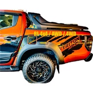Toyota hilux Revo Rocco rogue Isuzu dmax Mitsubishi triton rear OEM sport roll bar cover bodykit bod