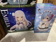 RE: 從零開始的異世界生活 REZERO Emilia 艾米莉亞 艾米莉婭 EMT 愛蜜莉雅 一番賞 海外版 A賞 蕾姆 雷姆 尾賞 last賞