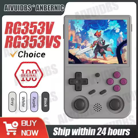 Anbernic RG353VS RG353V Retro Handheld Game Console Supports 5G WiFi 4.2 Bluetooth Online Fighting,S