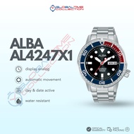 Alba Automatic Men's Watch AL4247X1 AL4247 Pepsi Original