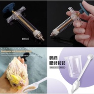 🔥Ready Stock🔥Bird Feeding Syringe Feeding Tubes for Baby Birds Parrot Hand Feeding Syringe