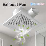 Exhaust Fan Ceiling 6/8/10/12 Inch Silent Ventilation Fan for Bathroom & Kitchen Kipas Ekzos Siling