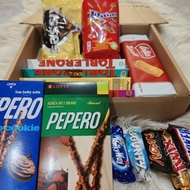 Coklat Pepero Daim Kisses Lotus Toblerone Combo