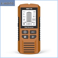 XUNYU3 เครื่องตรวจจับโลหะติดผนังแบบ6 in 1เครื่องตรวจจับความลึกของผนังหมุดไม้โลหะเครื่องตรวจจับสายไฟส