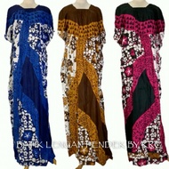 KAFTAN COTTON BATIK LENGAN PENDEK VIRAL