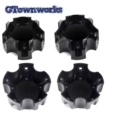 GTownworks 4pcs 112mm OD Wheel Center Hub Cap For On To Vehicles With A 5x114.3 Or 5x127 Bolt Patter
