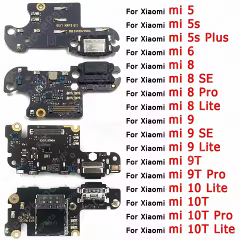For Xiaomi Mi 6 5 5S Plus 10T Pro 5G 10 9T 9 SE 8 Lite Mi9 Mi8 Mi6 Mi5 Charge Board Usb Connector Ch