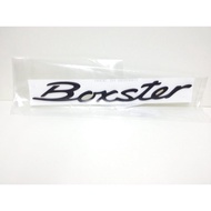 GENUINE PORSCHE Emblem Boxster (Black) for Trunk Lid