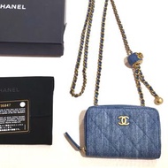 98%NEW二手CHANEL牛仔金波袋/小廢包#香奈兒金球袋 #香榭站正品