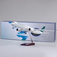 Cathay Pacific A350 Civil Aircraft Model with Wheels & Lights, Gift