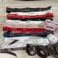 Chanel Dior Hermes 絲帶 紙盒