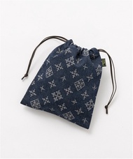 Russet Japanese Original Genuine Trendy Magazine Appendix Customer Supply Jacquard Denim Rope Bag Sa