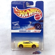 Hot Wheels Ferrari 355 - Yellow (Gold 7SP Wheels)