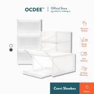 OCDEE™ Convi Shoebox: 6 Boxes Best Value Bundle - Official Store | Ready Stock | Made in Malaysia