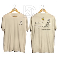 Sun Of A Beach Surfing Distro T-Shirt Cotton Combed 30S Premium T-Shirt