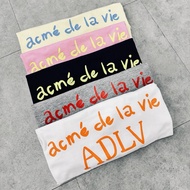 GENUINE ADLV CURSIVE BASIC LOGO T-SHIRT oversized t shirt