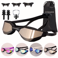 Adult Professional Competition Electroplating Swimming Goggles Outdoor Anti-Fog Waterproof Swimming 