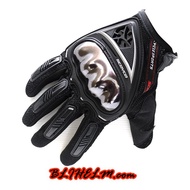 BIKER TOUCH SCREEN GLOVES | MC44 BLACK | SCOYCO MOTORCYCLE CONTROL GLOVES