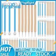 6 Sets Dot Painting Tools 60 Pcs Clay Pottery Modeling Tools Embossing Tools Ceramic Clay Dotting To