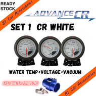 [81] 100% Original Set Defi CR Car Gauge 60mm Boost VACUUM Water Temp Oil Temp OIL PRESS VOLTS RPM M